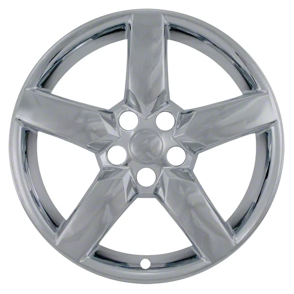 IWCIMP339X – COAST2COAST Wheel Skin, 19 Inch 5 Spokes Snap-On Plated Chrome ABS Plastic Set Of 4